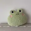 Almohada de peluche de animal de dibujos animados súper linda para gato, cordero, zorro, rana, cojín para sofá, almohada para siesta, decoración de sala de estar