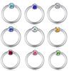 Europeu e Americano AliExpress Comércio Exterior Argola de Nariz Unha de Nariz Argola de Nariz Galvanoplastia Colorida Argola de Nariz Joias para Piercing Corporal Unha de Nariz