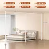 Pantalla Partición de Piso a Techo para Sala de Estar, Cortina de Puerta de Habitación, Nuevo Tipo de Cortina Partición Colgante sin Perforación para Salón de Belleza y Dormitorio