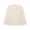Ropa de Mujer 2026 Primavera y Otoño Nueva Moda Estilo Europeo y Americano Manga Larga Cuello Redondo Casual Suéter de Punto Hueco Color Sólido Chaqueta Top