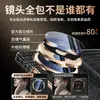 [Dropshipping sin rastro] Funda abatible magnética para teléfono Honor Magicv6 con protección completa para la lente, Piel genuina con patrón de cocodrilo