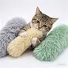 Juguete para gatos transfronterizo, almohada de felpa para mascotas, autoentretenido, que hace ruido, duradero, juego interactivo, suministros para mascotas para moler los dientes