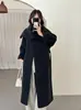 Abrigo largo de doble cara con mezcla de lana de alpaca, nuevo estilo otoño/invierno, abrigo de lana engrosado y cálido para mujer