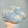 Novedad Primavera y Otoño 2026 Zapatos Casuales de Princesa Cómodos con Lazo para Niños, Zapatillas Elegantes de Lunares para Niñas, Zapatos Forrest Gump