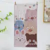 Atacado do fabricante de Gaoyang: toalhas de mão jacquard 100% algodão para crianças 25*50, toalhas de mão absorventes macias espessas com desenhos animados de cores escuras