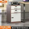 Armário Baixo de Aço Mesa de Cabeceira Armário de Armazenamento para Escritório com Gaveta Pequeno Armário Sob a Mesa Armário Multifuncional com Fechadura Armário de Chapa Metálica