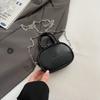 Bolsa Mini Quadrada para Mulheres 2024 Nova Tendência Transversal Versátil Textura de Alta Qualidade Estilo Popular Bolsa da Moda