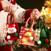 Bolsa de Maçã de Natal Feltro Bolsa de Presente Infantil Caixa de Presente de Véspera de Natal Bolsa Carteiro Bolsa de Doces Caixa de Embalagem de Presente