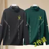 Tops de otoño e invierno con cuello semi-alto, forro polar de doble cara, capa interior ajustada de negocios, camiseta base cálida, camiseta de manga larga para hombre