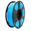 Filamento de Impresora 3D Multicolor de Seda PLA Monocolor Tricolor Negro Azul Morado Gradiente 1.75mm Impresión Color Metálico