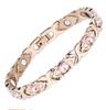 Pulseiras Magnéticas da Moda Destacáveis com Diamantes Incrustados Magnéticos Estilo Europeu e Americano Mais Vendidas Transfronteiriças para Homens e Mulheres Pulseiras Magnéticas Atacado