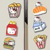 Imán Magnético Tt para Gatos Gourmet Serie de Dibujos Animados Decorativo Imán de Nevera de Regalo Decoración para el Hogar Estudiante DIY Ki
