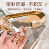 Bolsa Sellada para Joyería Wenwan Joyería Engrosada Anti-Oxidación Transparente Almacenamiento Bolsa para Pulsera Cremallera Auto-Sellante Bolsa de PVC