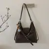 Mochila Feminina Fosca Retrô Fashion 2025 Novo Modelo Mochila de Grande Capacidade para Trabalho e Viagem Bolsa de Ombro Tote Multiuso