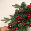 Hongyu nuevo PE navideño mixto flor de Navidad colgante árbol puerta principal decoración del hogar colgante puerta colgante Amazon