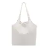 Bolso de mano tipo tote de lona casual estilo ins coreano para mujer, nuevo modelo verano 2026, de gran capacidad, versátil, para ir al trabajo
