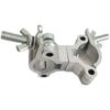 Fijaciones de aleación de aluminio Abrazadera universal en forma de cruz Conector para tubo redondo Gancho para luz de escenario Hebilla única