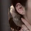 Pendientes de Plata Pura S999 con Circonitas Xiaoyinjia para Orejas Perforadas, Diamantes Rosados Coloridos con Destellos, Pendientes Simples y de Alta Gama