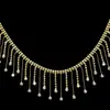 Cadena de Diamantes, Cadena de Cordón con Borlas, Ropa y Accesorios Transfronterizos para DIY, Cadena de Cintura de Diamantes de Agua, Cadena de Garra Soldada, Accesorios de Diamantes