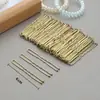 Acessórios de Cabelo Presilha de Cabeça Grampo de Cabelo Preto em Forma de U Grampo de Cabelo Grampo de Cabelo Grosso Ferramenta de Fixação com Cabeça de Bola Presilha em Forma de U Acessório de Cabeça
