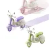 Patinete Triciclo Mulan para Niños, Bebé Niño y Niña, Patinete para Niños en el que Pueden Sentarse y Almacenamiento, Juguete de Coche para Niños Pequeños