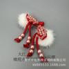 Accesorios de piel de invierno Baixi botones hechos a mano piel de visón piel de conejo abrigo de perlas estilo nacional cuentas para uñas hebilla de alta gama mujer