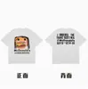 Marca de Moda Transfronteriza Americana de Manga Larga Travis Scott Joint Ts de Manga Corta High Street Hip-Hop Verano Vtg Rap