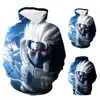 Sudadera con capucha de impresión digital 3D de Naruto Sudadera Periférica de Juego y Animación