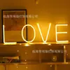 Nuevas Luces LED de Letras para Cumpleaños y Festival Qixi Combinación DIY Luces Nocturnas, Luces Decorativas de Atmósfera de Moda, Luces Decorativas para Confesiones