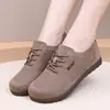 Zapatos casuales versátiles nuevos para mujer de suela blanda, zapatillas de malla de moda, transpirables y cómodos zapatos planos para mujer