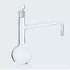 Destilador de Vidrio 250/500/1000/2000ml Matraz de Destilación de Boca Estándar Condensador de Serpentín Aparato de Destilación