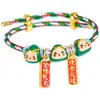 Pulsera Ajustable Colorida de Cuerda Festival del Bote Dragón Zongzi Sha Jin