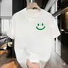 2026 Nueva Marca de Moda Camiseta para Hombre Estilo Americano con Mangas Cortas Estampadas, Ropa de Moda Casual para Hombre de Verano