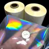 Máquina Laminadora de Película Pre-recubierta de Superficie Lisa Láser Bopp Laminado en Caliente Especial Película Láser Flash Película de Empaque Transparente Película de Protección Fotográfica