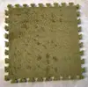 Tapetes de Piso Empalmables Transfronterizos, Tapetes para Gatear de Bebé, Alfombras de Felpa de Espuma, Sala de Estar y Dormitorio, Resistentes a Manchas, Tapetes para Pies Cortables