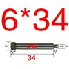 GanchoExtractor Endurecido para Molde, Pasador de Extracción de Material, Varilla de Retorno de Material, Varilla de Empuje de Material, Pasador Extractor, Tipo 56 Rlr de Monje