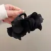 Pinza para el Cabello con Forma de Hoja de 7 cm para la Parte Posterior de la Cabeza, Pinza de Garra de Flor, Pinza Pequeña de Pétalo, Pinza Lateral de 7 cm, Pinza para el Flequillo