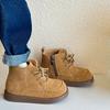 Botas Martin Retrô Infantis Coreanas, Botas de Couro Estilo Britânico para Meninos, Botas Individuais para Meninas, Novas Botas Curtas para Bebê Primavera 2026