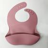 Babador de Silicone de Grau Alimentício Transfronteiriço para Crianças, Talheres para Alimentação de Bebê, Colher Macia, Prato Redondo com Três Compartimentos, Ferramenta para Alimentos Complementares