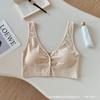 2025 Nuevo Sujetador de Talla Grande con Broche Frontal Ropa Interior para Lactancia Aumentar Belleza Espalda Deporte Chaleco de Alta Elasticidad Ropa Interior para Envolver el Pecho