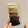 Lazo para coleta alta simple para mujer, nuevo modelo 2026, banda para el cabello de alta gama que no estrangula el cabello, sin costuras, alta elasticidad, anillo para el cabello duradero