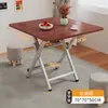 Mesa plegable, mesa de comedor cuadrada, mesa pequeña para uso doméstico, alquiler de apartamentos pequeños, mesa de comedor sencilla, mesa cuadrada