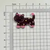 Lindos Accesorios de Animalitos Pequeños con Patrón de Agua de Dibujos Animados Pegatinas para Funda de Teléfono con Pegamento de Crema DIY Decoración Acrílica para Zuecos