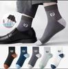 Calcetines de Verano de Media Caña de Malla de Color Sólido para Hombre, Ultradelgados, Transpirables, Absorbentes del Sudor, Medias Deportivas, Malla de Seda de Hielo