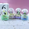 Linda habitación de flores linda mascota mini bola de cristal creativa decoración de escritorio pequeña bola de agua exquisito regalo de cumpleaños juguete venta al por mayor