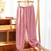 Conjunto de Pijama de Terciopelo de Algodón Shu para Mujer Otoño e Invierno Engrosado Cálido Perro Hapa de Dibujos Animados Se Puede Usar Afuera Pantalones de Manga Larga Ropa para el Hogar