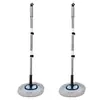 Mop extensível de cabo curvo para lavagem de carro com cerdas macias, cabo longo, ferramenta de limpeza de carro para uso doméstico, suave para a pintura, ferramenta de limpeza de vidros