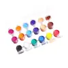 Envío Gratis Set de Pigmentos Acrílicos 12 Colores Pintura de Pared Desechable Pigmento para Camisetas Pintadas a Mano Zapatos Pintura Acrílica para Madera DIY