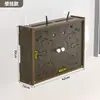 Caja de Almacenamiento para Router WiFi Montada en Pared con Ventilación Hueca para Disipación de Calor Caja para Cableado Débil Decoración Caja de Almacenamiento para Ocultar Cables