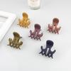 Simples Matte Pequeno Grab Clip Moda Voltar Cabeça Gravata Alta Cavalinha Artefato Hairpin Drop Resistant Clip Top Clip Acessórios para o Cabelo